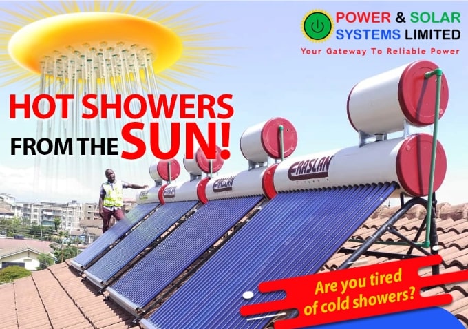 Unleash Affordable Solar-Powered Showers in Kenya (Solar Water Heaters)
