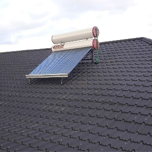 Eraslan Vacuum Tubes Complete Solar Water Heating System